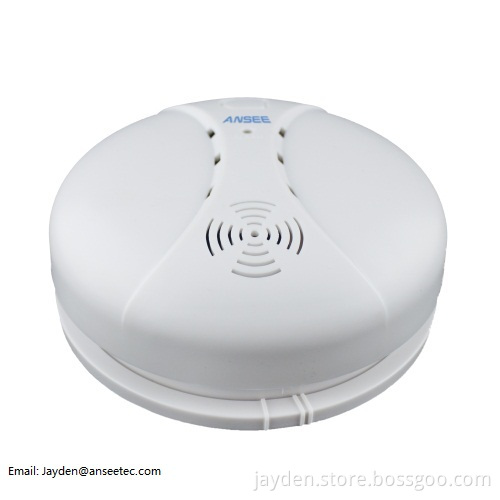 Wireless Smoke Detector with Battery